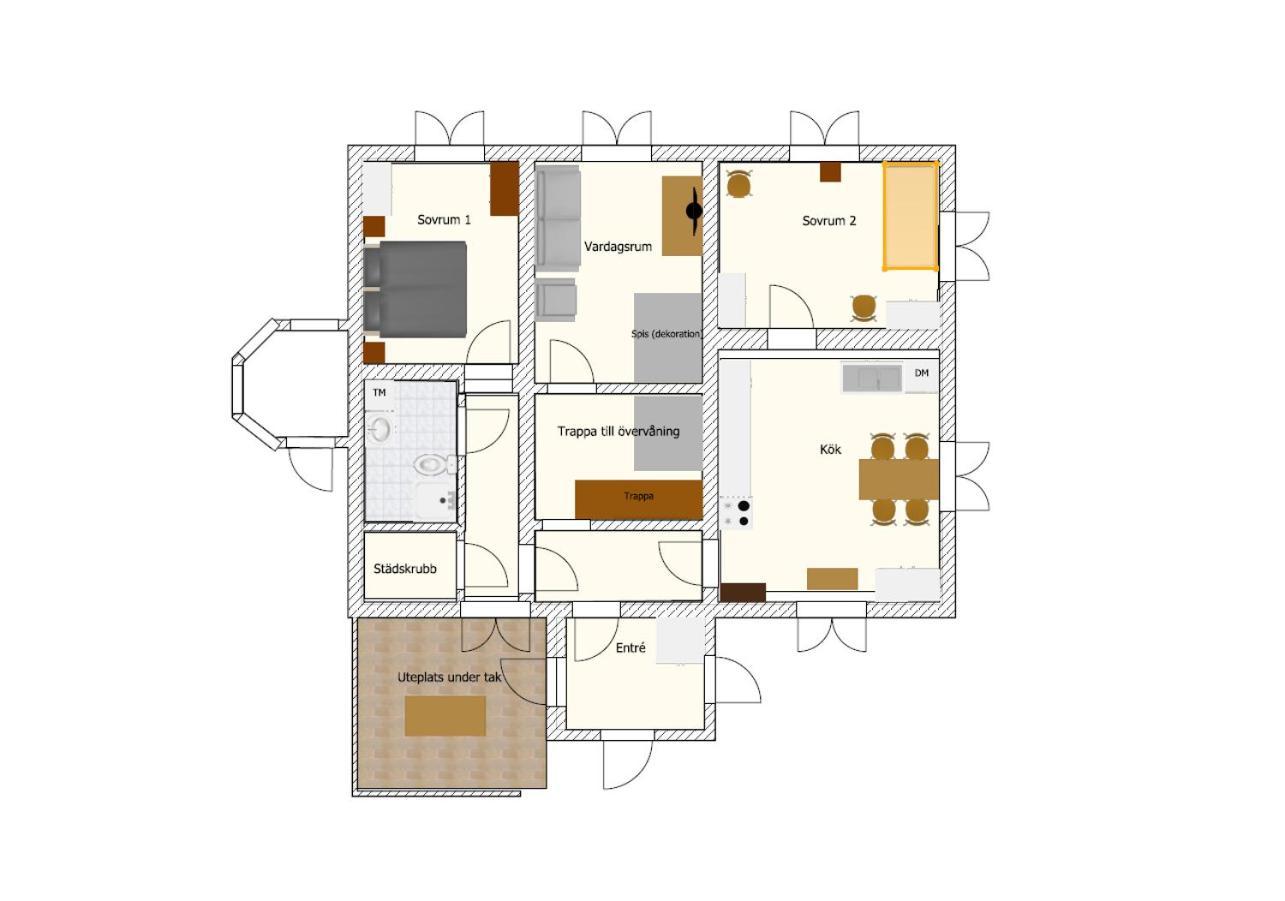 Saettraby Villa 诺尔泰利耶 外观 照片