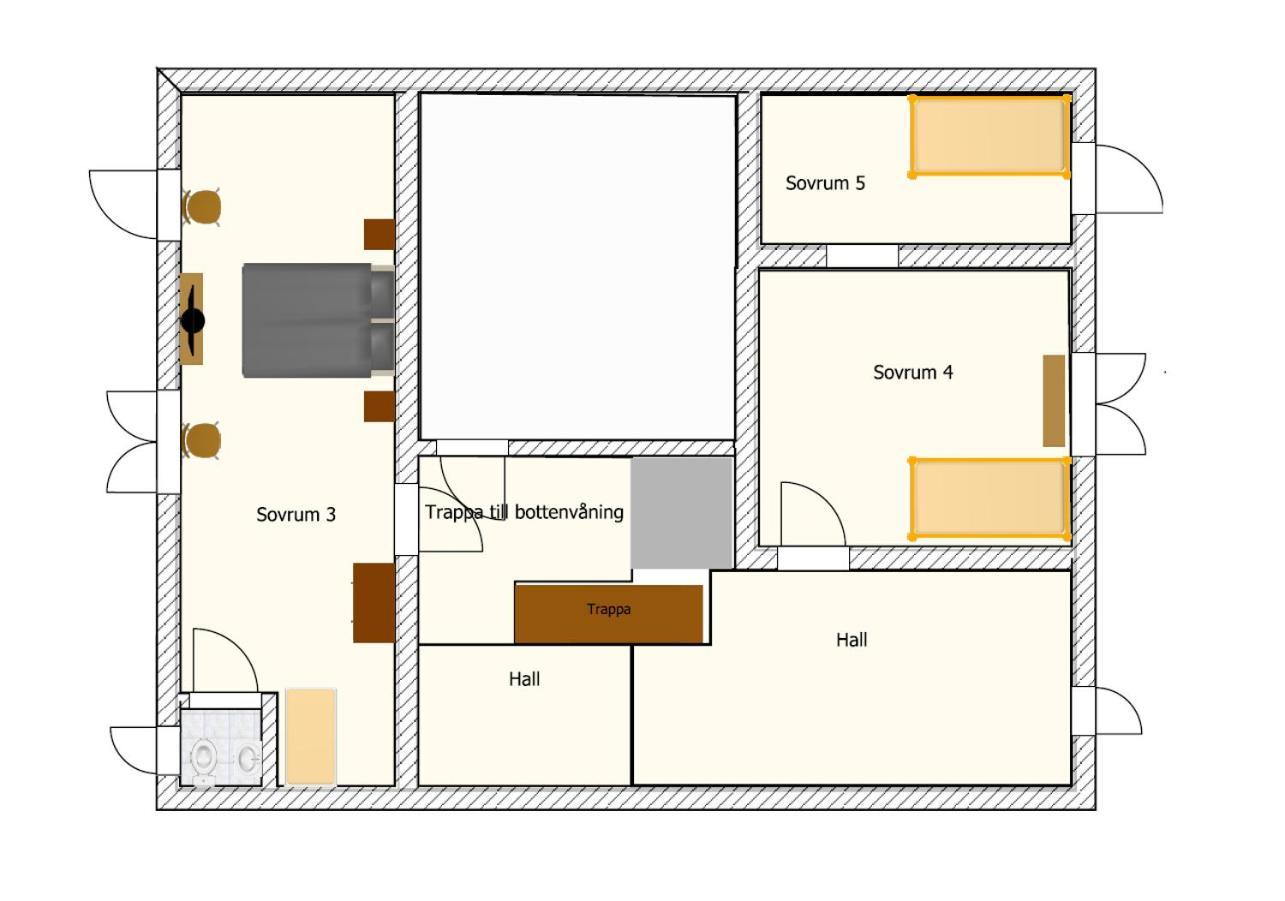 Saettraby Villa 诺尔泰利耶 外观 照片